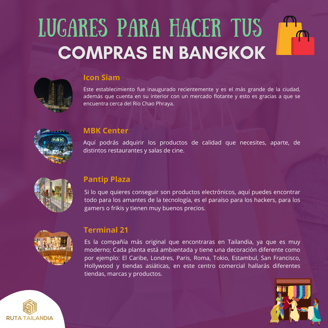 Tips para ir de compras por Bangkok Ruta Tailandia